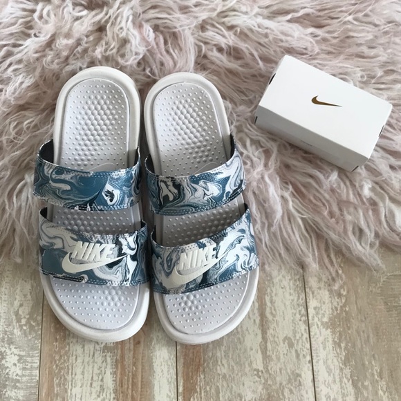 Nike Shoes - NWT Nike benassi duo Ultra print